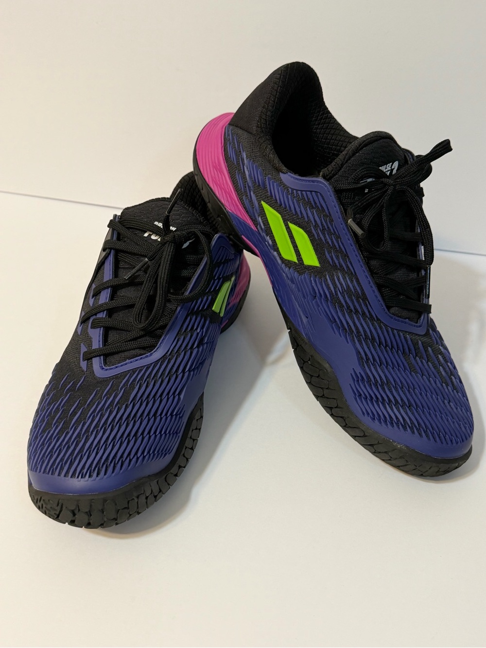 Babolat Propulse Fury 3 Tennis Shoe — Black with Purple Accents US 8  NEW